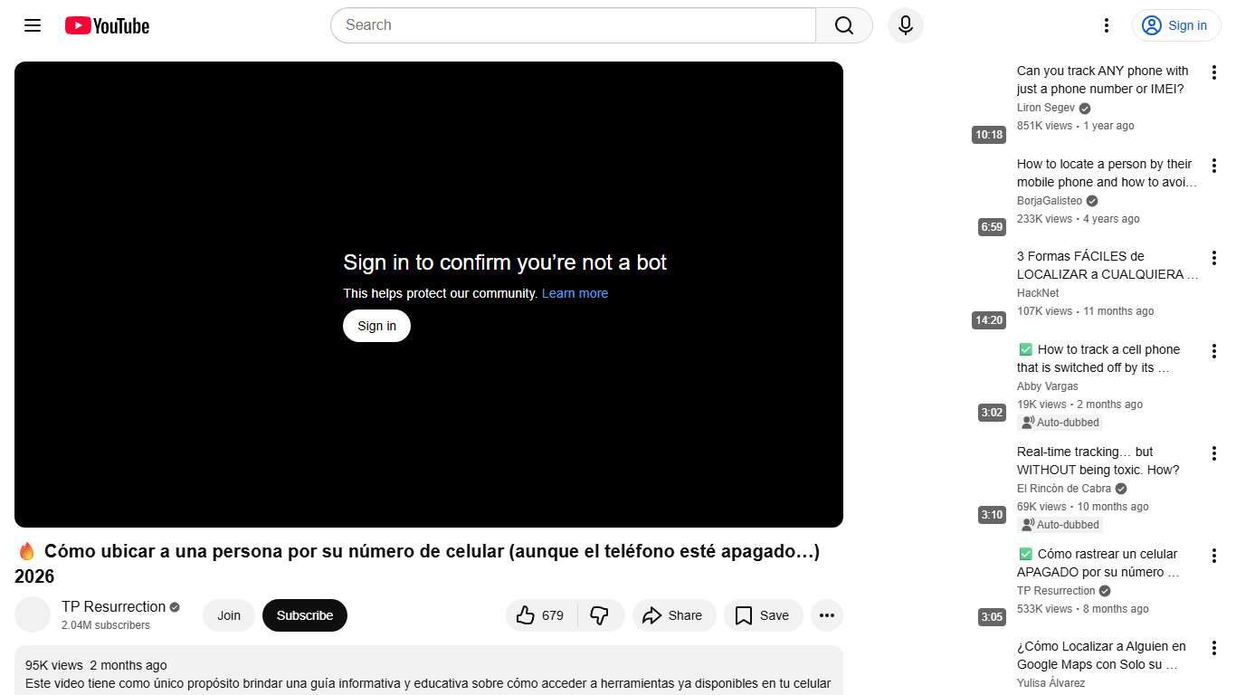 🔥 Cómo ubicar a una persona por su número de celular (aunque el teléfono esté apagado…) 2026 - YouTube