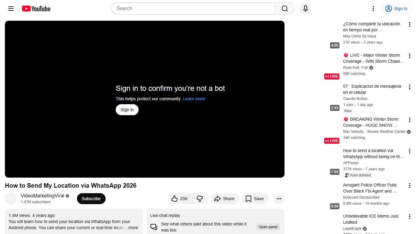 How to Send My Location via WhatsApp 2026 - YouTube