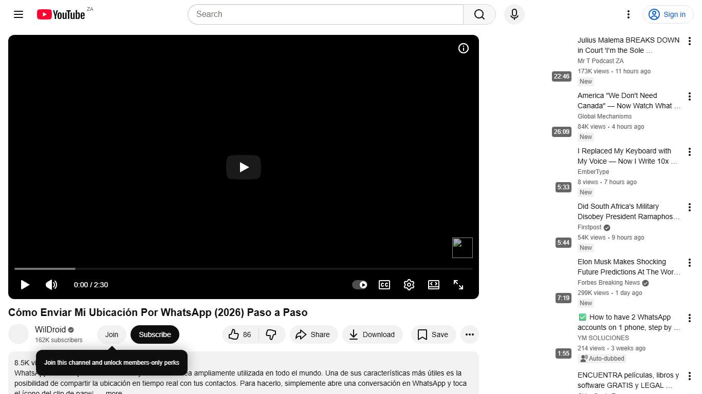Cómo Enviar Mi Ubicación Por WhatsApp (2026) Paso a Paso - YouTube