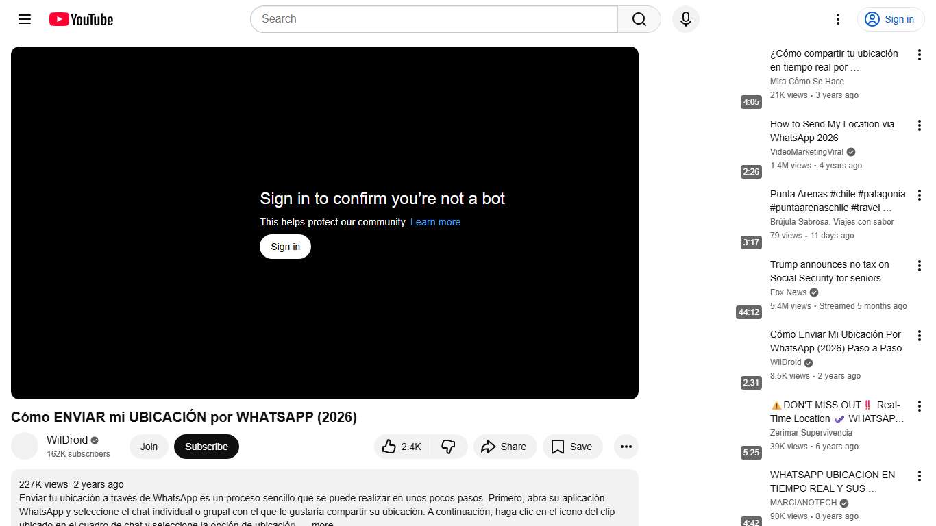 Cómo ENVIAR mi UBICACIÓN por WHATSAPP (2026) - YouTube