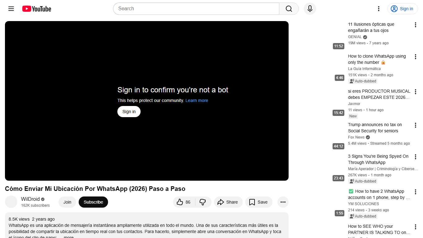 Cómo Enviar Mi Ubicación Por WhatsApp (2026) Paso a Paso - YouTube